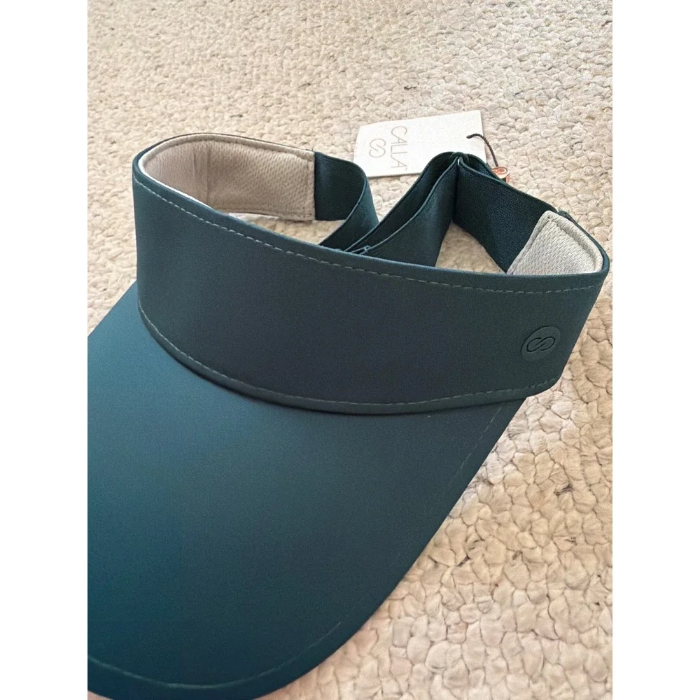 CALIA Womens Golf Sport Visor Teal Green Adjustable NWT